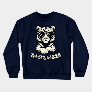 Cool Tiger Crewneck Sweatshirt